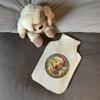 Azeeda 'Golden Labrador Wearing Santa Hat' Hot Water Bottle Cover (HW00045255) view 2