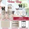SDLSETW Funny Wine Gift Bag, Because No Good Story Started with Salad, Burlap Wine Bottle Gift Bags with Drawstring, Housewarming Reusable Gifts Bags for Christmas Wedding Birthday Travel-A26 view 2