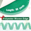 Dynoro Green and White Gingham Ribbon, 3/8IN x 50Yd - Elegant Thin Green Checkered Ribbon for Christmas Gift Wrapping, DIY Crafts and Hair Accessories, Polyester Woven Edge for a Classic Touch view 2