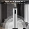 1000ML- Commercial Diffuser Machine Cover 10000 Sq Ft - Tower Hotel Scent Diffuser for Whole House - WiFi App Control -Scent Air Machine & Waterless Essential Oil Diffuser for Large Room - Silver view 3