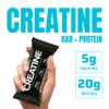 (NEW) JiMMYBAR! Creatine Protein Bar - 5g of Creatine Monohydrate + 20g Protein - High Protein Snack - Supports Muscle Growth, Strength & Recovery - Real Food Energy Bar for Athletes | Double Fudge Brownie | 1 Pack (12 Bars) view 2