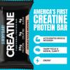 (NEW) JiMMYBAR! Creatine Protein Bar - 5g of Creatine Monohydrate + 20g Protein - High Protein Snack - Supports Muscle Growth, Strength & Recovery - Real Food Energy Bar for Athletes | Double Fudge Brownie | 1 Pack (12 Bars) view 4