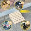Portable Dog Ramps for Cars & Doorways, 3-8 Inch Threshold Ramp for Wheelchairs, Lightweight & Durable Pet Ramp for Easy Access, Ideal for Dogs & Cats view 2