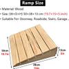 Portable Dog Ramps for Cars & Doorways, 3-8 Inch Threshold Ramp for Wheelchairs, Lightweight & Durable Pet Ramp for Easy Access, Ideal for Dogs & Cats view 4