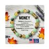 AKDNZ Money Bracelets for Women & Men - Natural African Turquoise, Citrine & Green Aventurine Bracelet for Wealth Success & Prosperity, Spiritual Gemstones for Mother's, Father's Day & Christmas Gifts view 1