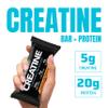 (NEW) JiMMYBAR! Creatine Protein Bar - 5g of Creatine Monohydrate + 20g Protein - High Protein Snack - Supports Muscle Growth, Strength & Recovery - Real Food Energy Bar for Athletes | Chocolate Peanut Butter | 1 Pack (12 Bars) view 2