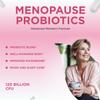 120 Billion CFU Menopause Probiotics for Women - Complete Menopause Relief Formula with Prebiotics and Probiotics for Women with 20 Beneficial Shelf Stable Strains & Cranberry Extract (30 Servings) view 4