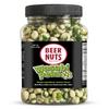 Beer Nuts Wasabi Peas, Heat Meets Crunch, Your Favorite Snack with A Kick, American Made Since 1953 (12oz) view 1