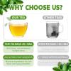 Soursop Tea Bags, 120 Teabags, 2g/Bag, Made with 100% Natural Soursop Leaves. Caffeine-Free | Sugar-Free | Gluten-Free | Vegan. Eco-Friendly Tea Bags view 3
