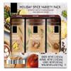 Holiday Baking & Cooking Spices, Variety Pack, 6.32 oz., (3 Pack, Holiday Spices) view 1