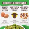 Biena Edamame Beans Snack (Naked - No Salt) - Sugar/Oil/Salt Free - Crunchy Roasted Edamame - Low Sodium High Protein Snacks - 14g Protein per Serving - Vegan, Low Carb, Gluten-Free - 3-Pk 4.75oz Bags view 4