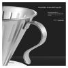 304 Stainless Steel Coffee Dripper, Pour Over Kettle, Drip-Style Filter Funnel & Reusable Coffee Filter For Home & Barista Use(Large) view 4