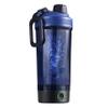 VOLTRX Shaker Bottle, Gallium USB C Rechargeable Electric Protein Shake Mixer, Shaker Cups for Protein Shakes and Meal Replacement Shakes, BPA Free, Made with Tritan, Midnight Blue, 24oz view 1