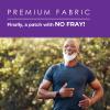 CoverGuard CGM Overpatch | Freestyle Libre 3 | Purple Center-Cut Design| 25-Count | Waterproof Adhesive | Anti-Fray | Easy Application & Removal | Made in USA | Sensor Protection view 3