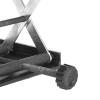 Lab Lift Platform Adjustable Height Stable Durable Lift Support for Level Test Equipment Plastic Plate Metal Bracket Black 90mm x 90mm view 2