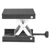 Lab Lift Platform Adjustable Height Stable Durable Lift Support for Level Test Equipment Plastic Plate Metal Bracket Black 90mm x 90mm view 3