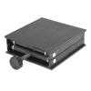 Lab Lift Platform Adjustable Height Stable Durable Lift Support for Level Test Equipment Plastic Plate Metal Bracket Black 90mm x 90mm view 4