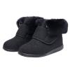 Fnyopki Wide Width Diabetic Shoes with Adjustable for Women Warm Plush Lightweight Breathable Walking Slippers for Swollen Edema Feet Indoor Outdoor view 1