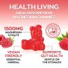 Yidout High Absorption Magnesium Gummies, Muscle Nerve Bone Heart Support, Raspberry 120 Count view 3
