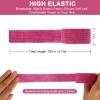 24 Pack Self Adhesive Bandage Wrap, 2 x 5 Yards Cohesive Medical Tape Elastic Grip Tape Black Sports Tape Athletic for Ankle, Wrist Sprains, Pet First Aid (Multi-Color, 1 Inch) view 2