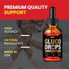 (2 Pack) Gluco Drops, GlucoDrops Liquid Supplement Blood Circulation Flow Support Formula, Natural Clean Ingredients Help Monitor Levels, Advanced Premium Extracts Multivitamin Health & Wellness (4oz) view 2