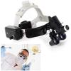 Magnifying Glass Headband Magnifier, Handheld Digital Magnifier, Dental Surgical Loupes 2.5X 3.5X 420 Mm Binocular Magnifying Glasses Headband Magnifier with Headlight Hobb (Black 3.5X) view 1
