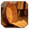 Wood Foot Bath Bucket, Wooden Foot Basin, Massage Pedicure Barrels, Smooth and Delicate Pedicure Barrels with Lid Foot Bath Wooden Bucket view 4
