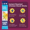 Roasted Chicken Stock Powder, 12g Protein, 1 Stick = to 3 Cups Broth view 2