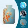 Hot Water Bottle with Cover, Autumn Leaves 2L Hot Water Bag for Hot/Cold Compress, Hand Feet Warmer, Menstrual Cramps, Neck and Shoulder Pain Relief view 3