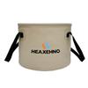 HEAXEHNO 20L Collapsible Water Bucket - Portable Folding Water Container with Reinforced Handle, Leakproof Reservoir for S2/E1 Camping Shower, RV, Fishing, Hiking & Outdoor Washing view 1