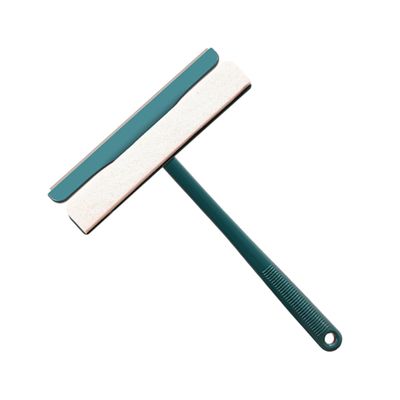Holibanna Multi-Functional Shower Glass Door Squeegee for Tile Window and Car Cleaning Rotatable Glass Scraper for Mirrors Walls and Household Surfaces Stylish Dark Green Design