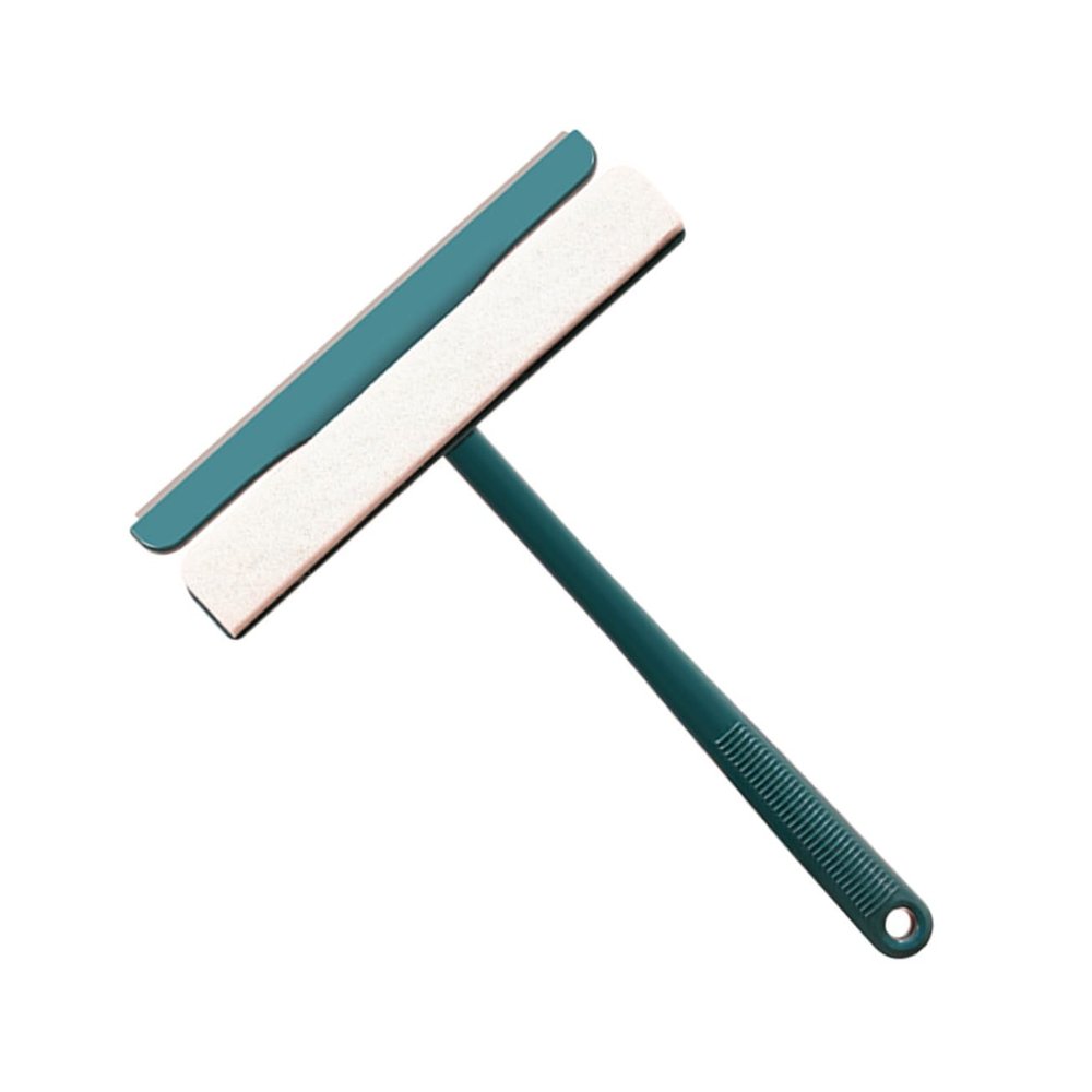 Holibanna Multi-Functional Shower Glass Door Squeegee for Tile Window and Car Cleaning Rotatable Glass Scraper for Mirrors Walls and Household Surfaces Stylish Dark Green Design