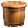 Wood Foot Bath Bucket, Solid Wood Foot Tub, Smooth and Delicate Pedicure Barrels for Soaking Feet Massager Foot Tub Foot Bath Wooden Bucket view 1