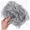 DEARMAMY Crinkle Cut Shredded Paper Filler Double-sided Silver Raffia Tissue for Boxes Basket Filling Protective Cushioning Elegant Packaging for Christmas Birthdays Weddings view 3