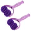 2 Pack Spiky Massage Roller Stick with Handles for Neck Body view 1