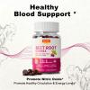 Organic Beet Root Gummies, Mixed Berry Flavor Supplements,Natural Extract, 21:1 Concentrate, Sugar Free Chews, Energy, Vitality & Performance Support, Beetroot Gummies view 3