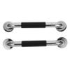 Abaodam 2pcs Non-Slip Bathroom Grab Bars with Silicone Grip Practical Safety Handrails for Elderly Disabled Shower Support Wall-Mounted view 1