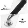 Abaodam 2pcs Non-Slip Bathroom Grab Bars with Silicone Grip Practical Safety Handrails for Elderly Disabled Shower Support Wall-Mounted view 2