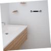 Abaodam 2pcs Non-Slip Bathroom Grab Bars with Silicone Grip Practical Safety Handrails for Elderly Disabled Shower Support Wall-Mounted view 3
