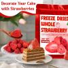 16oz Freeze Dried Whole Strawberries - Lightly Sweetened, Crunchy Fruit for Yogurt, Baking, Oatmeal & Dessert, Bulk Natural Dried Strawberries with Sugar for Kids, Travel Snacking view 4