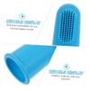 Abaodam 12Pcs Silicone Finger Toothbrush for Boy Girl Soft Bristle Oral Cleaner Ergonomic Grip Gentle Gum Massager Helps Remove Stains and Reduce Tartar Build-up for Oral Care view 4