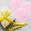 Ipetboom DIY Shredded Paper Filling Material for Candy Boxes and Basket Decor Lightweight Crinkle Cut Raffia Paper in Light Pink and Pink Each for Valentine's Day and Holiday Packaging view 4