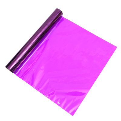 Abaodam Wide Purple Cellophane Wrap Roll Opp Material High-density Wrapping Film for Flowers Christmas Boxes Fruit Baskets and Crafts Tear-resistant Practical Packing Film