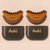 Aeki Lymphatic Contour Face Brush - Reduces Puffiness & Restores Definition, Aeki Lymphatic Face Brush, 100% Gentle & Soft on Skin | Naturally Sculpted Look,Aekii Facial Brush (2 Set) view 1