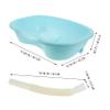 Healvian Portable Shampoo Basin with Neck Support for Bedridden Patients Pregnant Women Elderly Splashproof Soft Material Hair Washing Station for Home Hospital Travel Use view 2