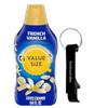 Dumbass Coffee International-Delight Liquid Coffee Creamer, 64 fl oz Bottle of Creamy Smooth Delightful Coffee Creamer and Bottle Opener Keychain (French Vanilla) Keychain view 1