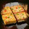 Tender stir fried tofu, spicy dried bean curd, healthy soy products, garlic soft tofu, instant soybean gluten, Chinese latiao, spicy slices, handmade hot stick, casual snack gift pack, vegan (80 packs) view 4