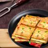 Tender stir fried tofu, spicy dried bean curd, healthy soy products, garlic soft tofu, instant soybean gluten, Chinese latiao, spicy slices, handmade hot stick, casual snack gift pack, vegan (50 packs) view 2