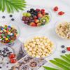 bUCLA 50 Pack Clear Plastic Serving Bowls - 24oz Disposable Salads, Cereal, Fruit, Dessert & Soup Bowls for Wedding & Party view 4