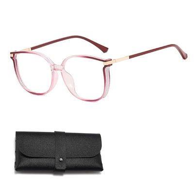 Women's Portable Fashion Anti-Blue Light Reading Glasses, Intelligent Dual Focus Glasses for Women